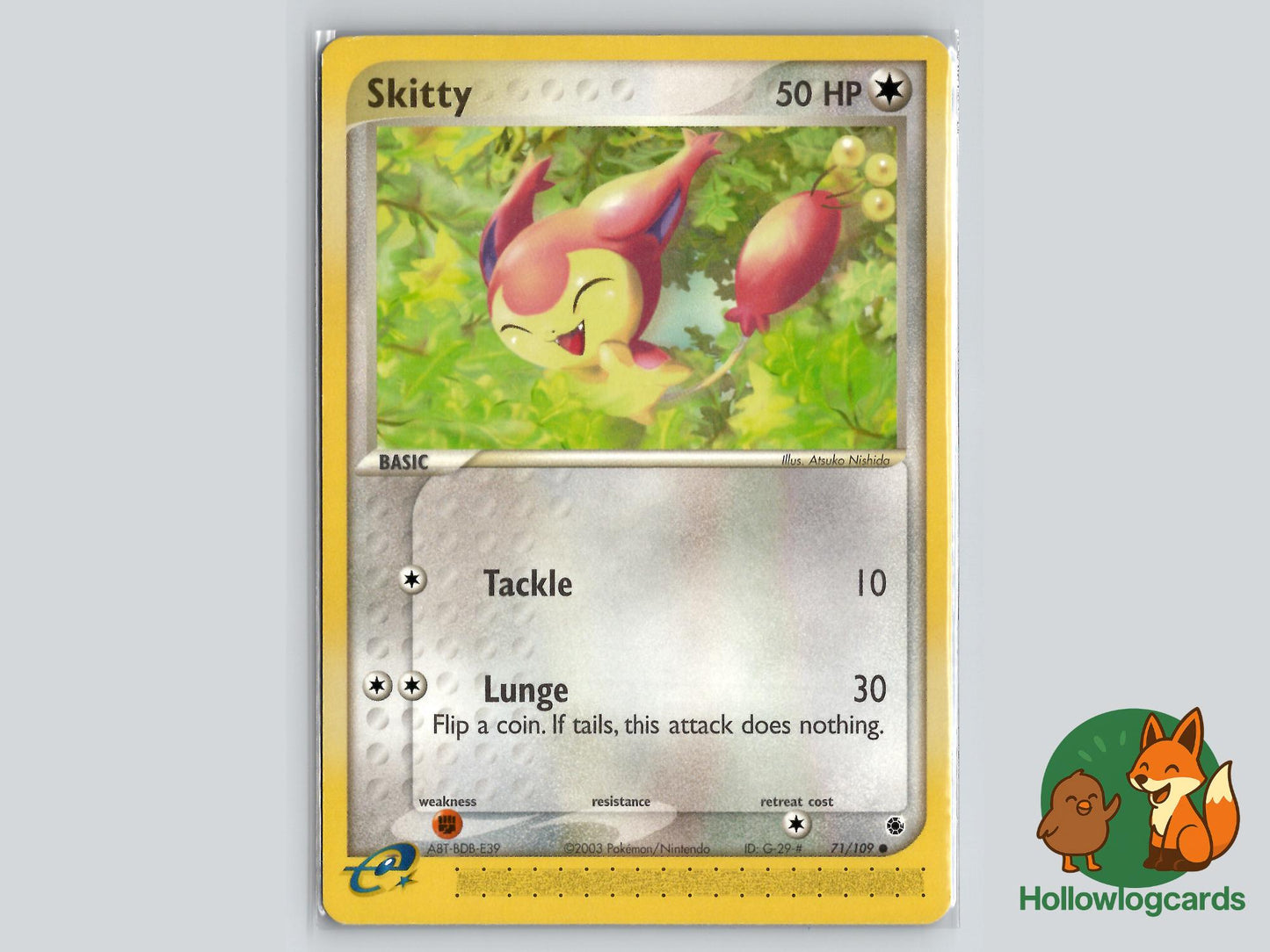 Skitty (71/109) - Ruby & Sapphire Pokémon Card