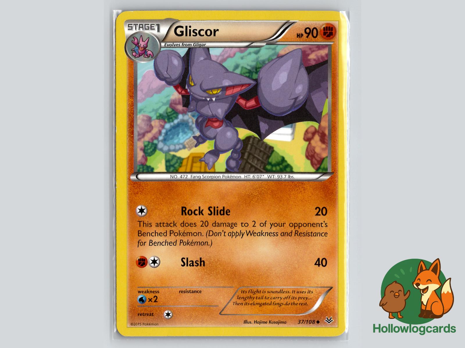 Gliscor (37/108) - Roaring Skies Pokémon Card
