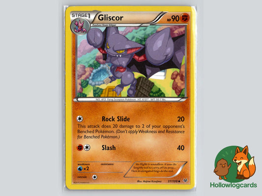 Gliscor (37/108) - Roaring Skies Pokémon Card
