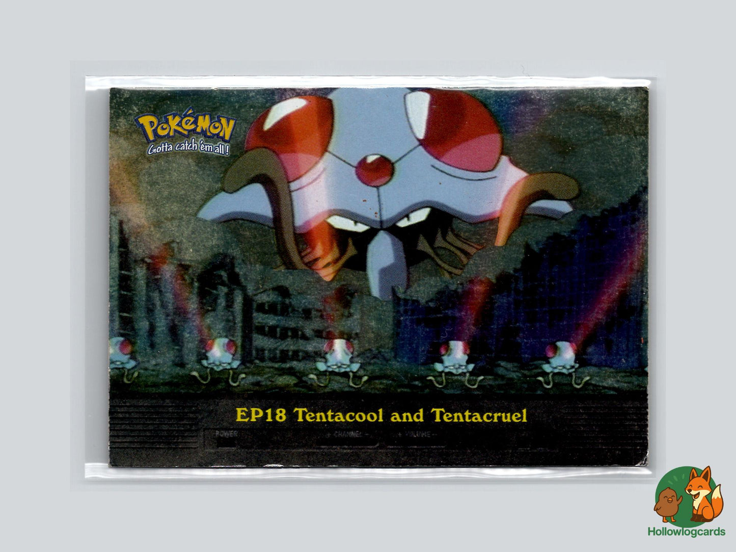 EP18 Tentacool and Tentacruel - Topps Trading Cards Series 2 Pokémon Card