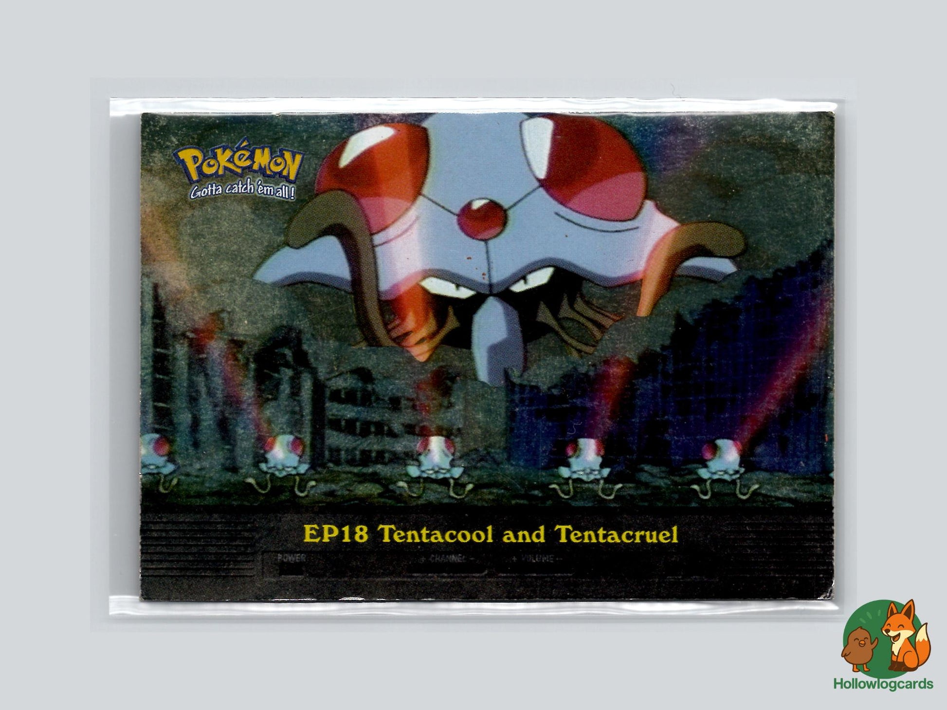 EP18 Tentacool and Tentacruel - Topps Trading Cards Series 2 Pokémon Card