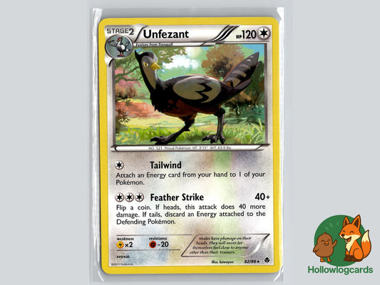 Unfezant (82/98) - Emerging Powers Pokémon Card