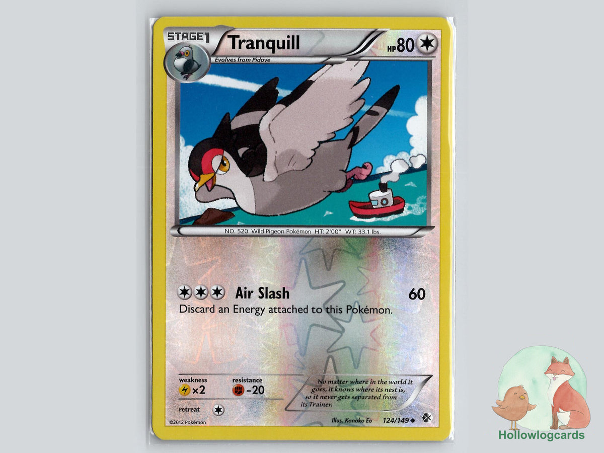 Tranquill (124/149) - Boundaries Crossed Pokémon Card