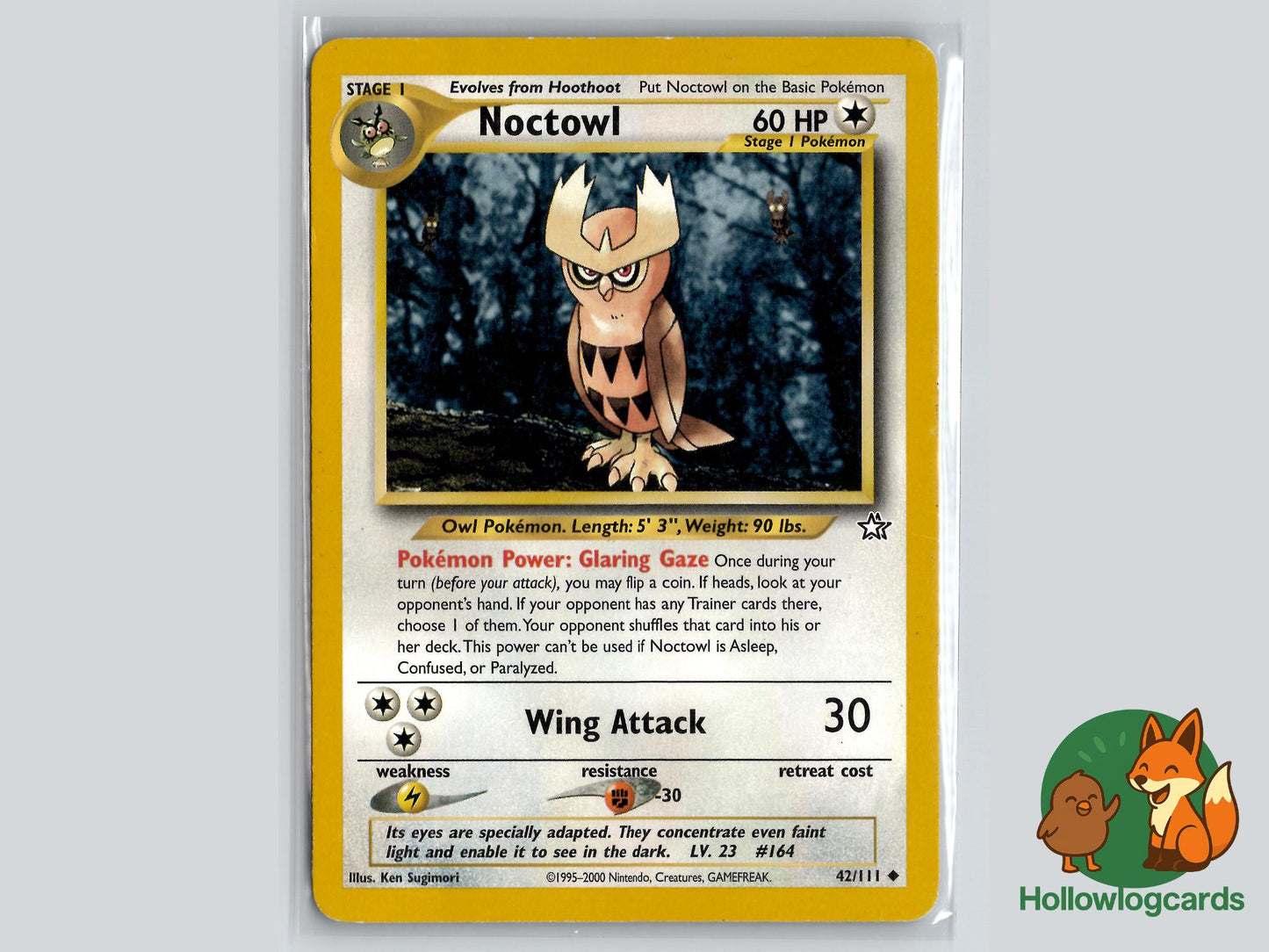 Noctowl (42/111) - Neo Genesis Pokémon Card