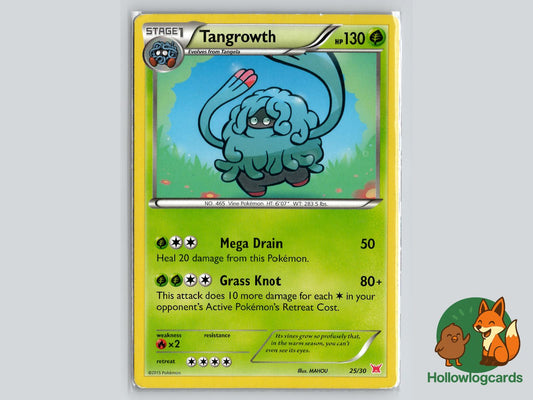 Tangrowth (25/30) - XY Pokémon Card