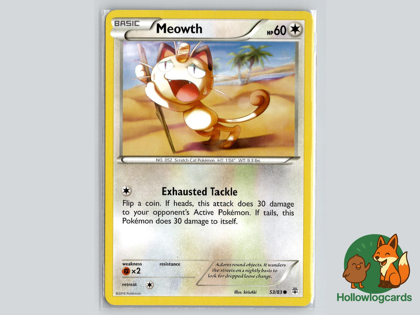 Meowth (53/83) - Generations Pokémon Card