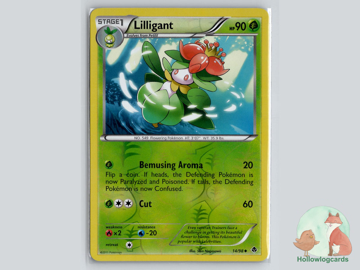 Lilligant (14/98) - Emerging Powers Pokémon Card