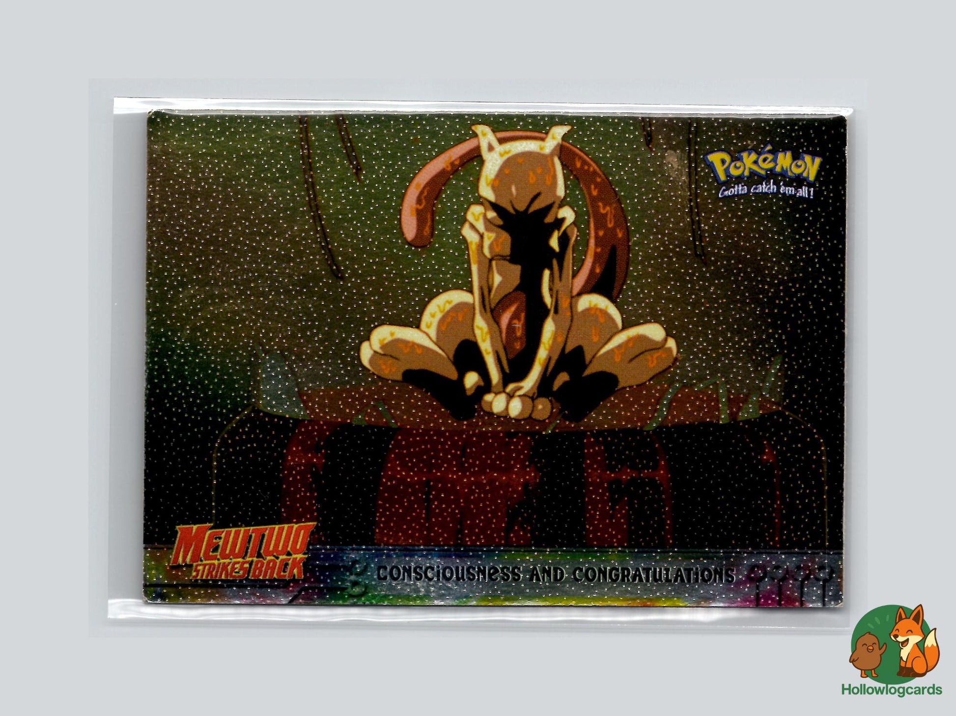 Consciousness and Congratulations - Topps Mewtwo Strikes Back Trading Cards Pokémon Card