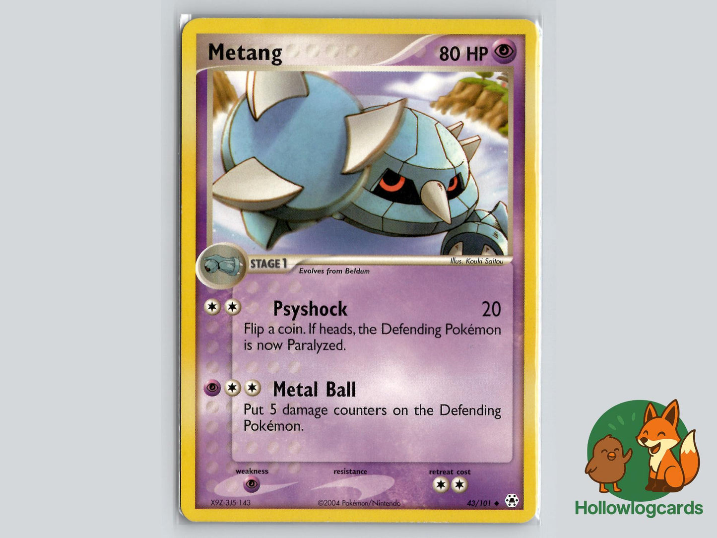 Metang (43/101) - Hidden Legends Pokémon Card