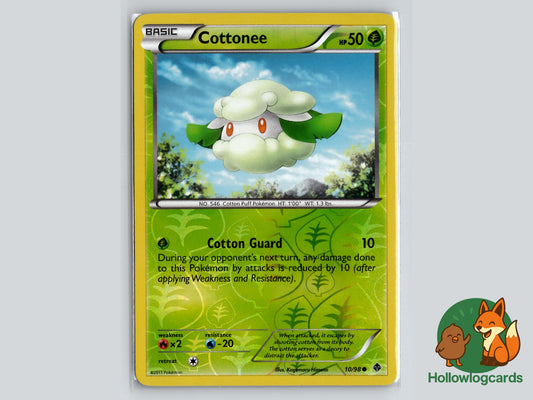 Cottonee (10/98) - Emerging Powers Pokémon Card