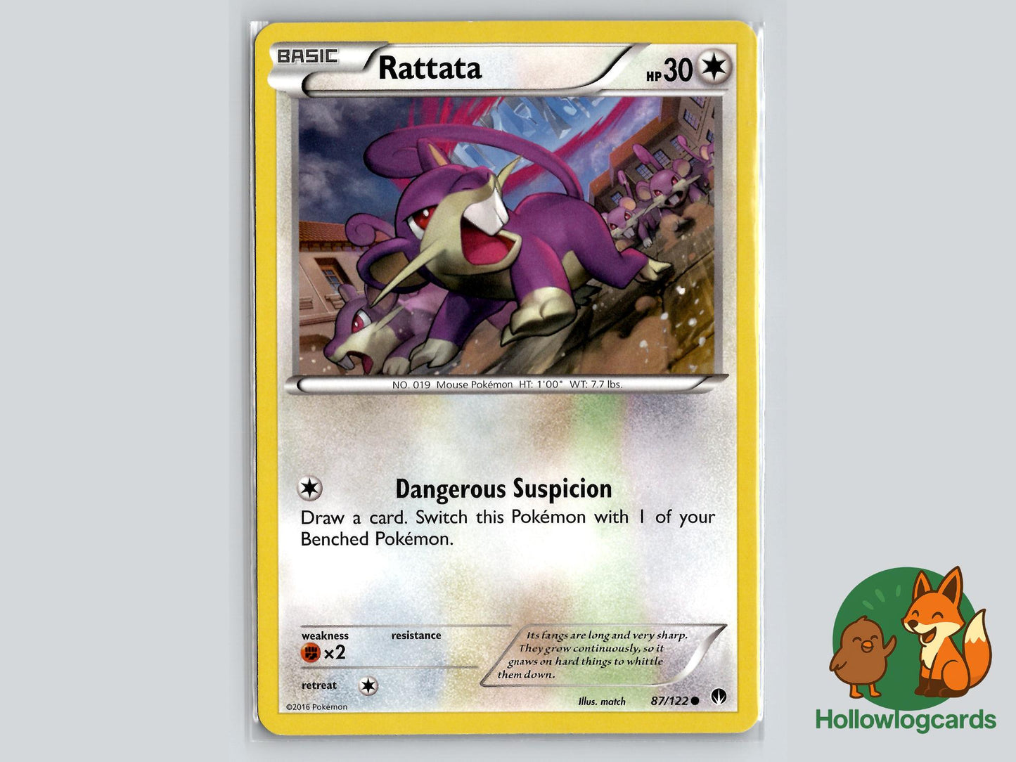 Rattata (87/122) - BREAKpoint Pokémon Card