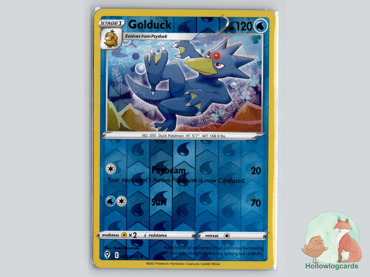 Golduck (025/203) - Evolving Skies Pokémon Card