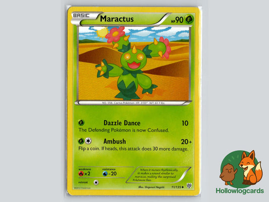 Maractus (11/135) - Plasma Storm Pokémon Card