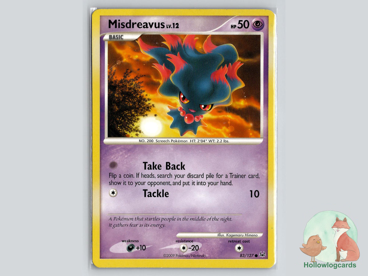 Misdreavus (83/127) - Platinum Pokémon Card