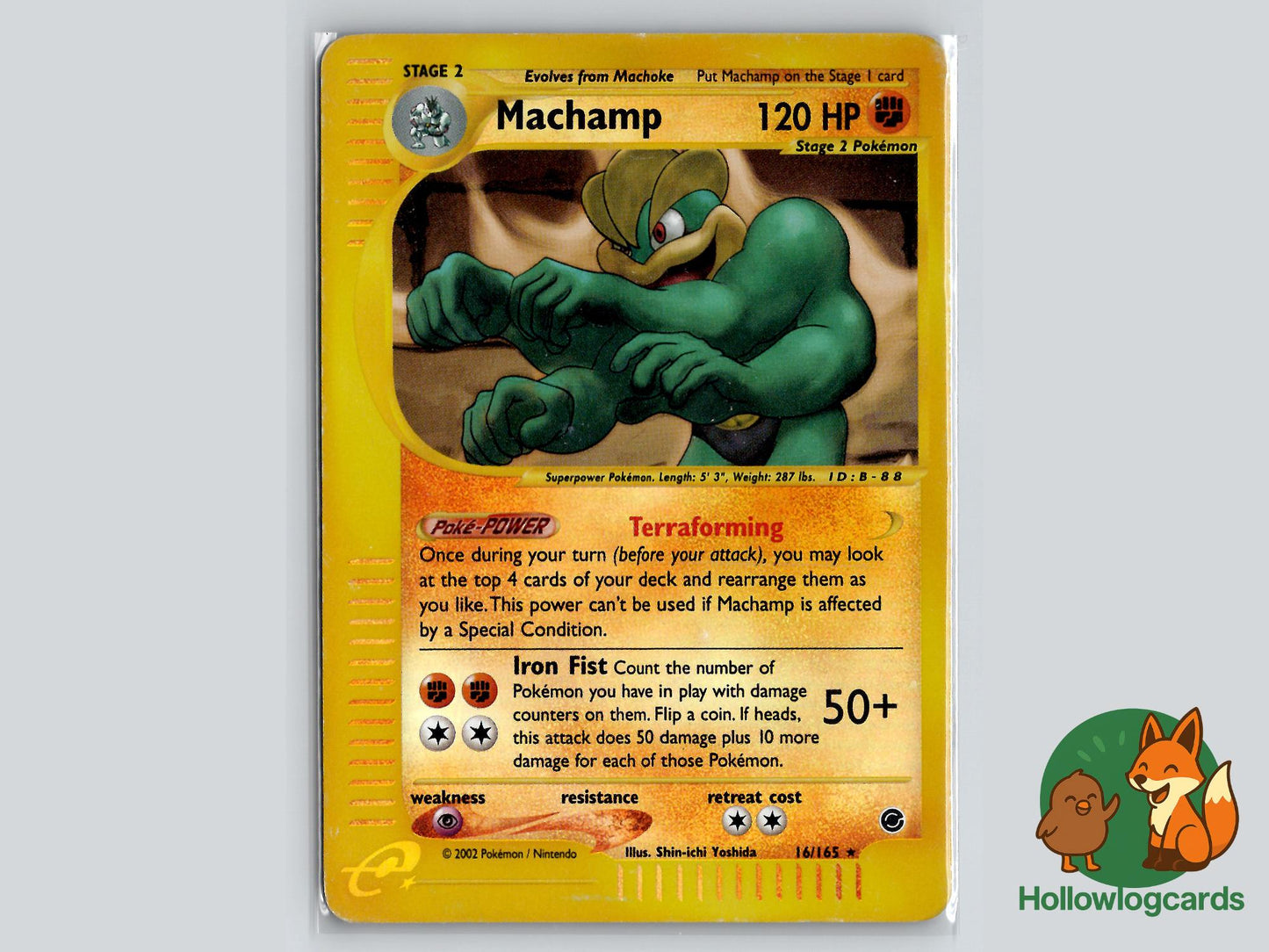Machamp (16/165) - Expedition Base Set Pokémon Card
