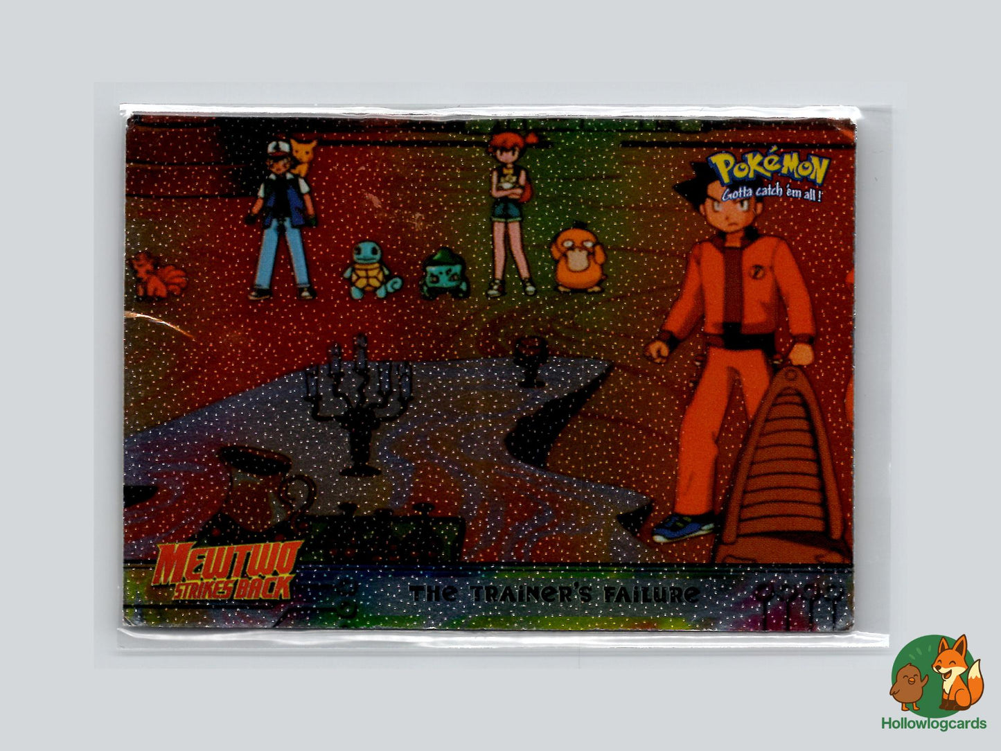 The Trainer's Failure - Topps Mewtwo Strikes Back Trading Cards Pokémon Card