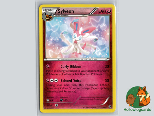 Sylveon (72/111) - Furious Fists Pokémon Card