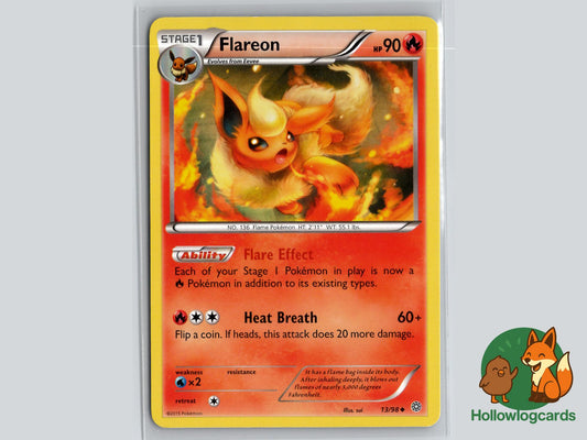 Flareon (13/98) - Ancient Origins Pokémon Card