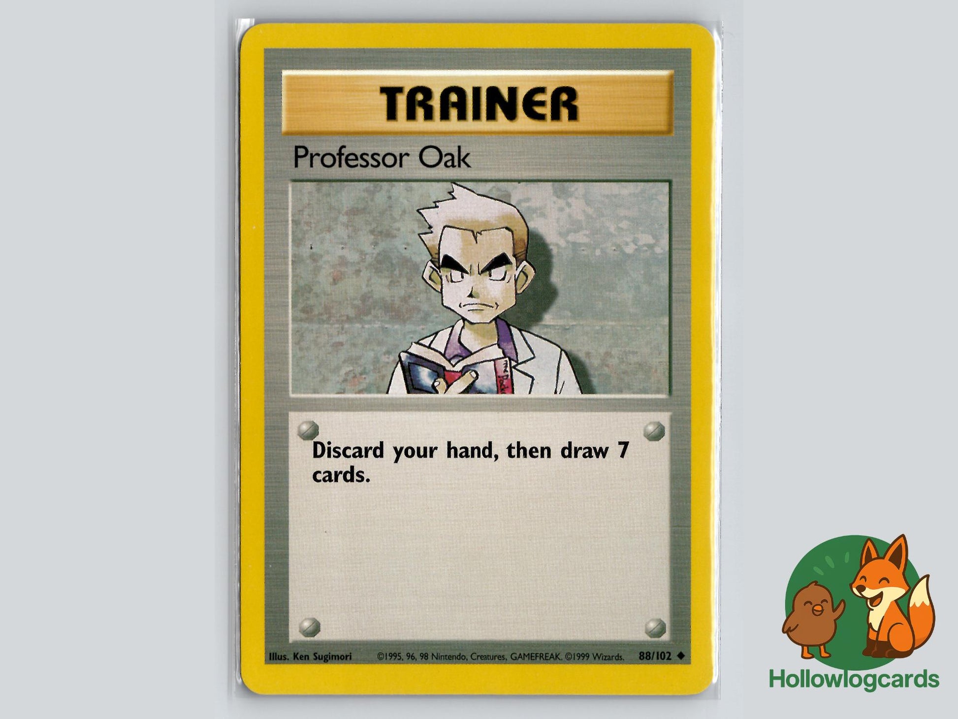 Professor Oak (88/102) - Base Pokémon Card