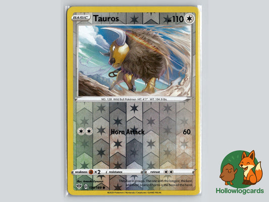 Tauros (134/189) - Darkness Ablaze Pokémon Card