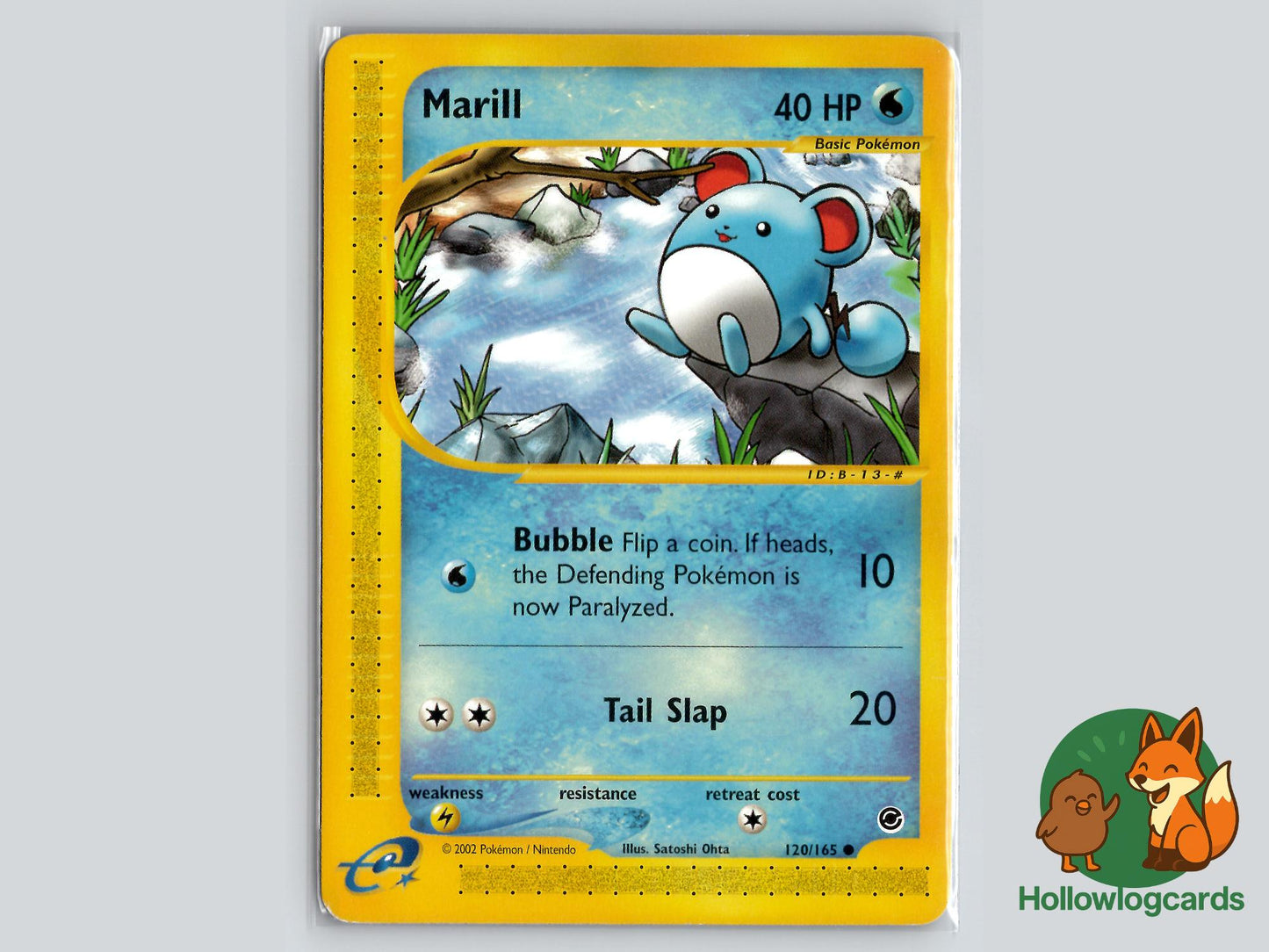 Marill (120/165) - Expedition Base Set Pokémon Card