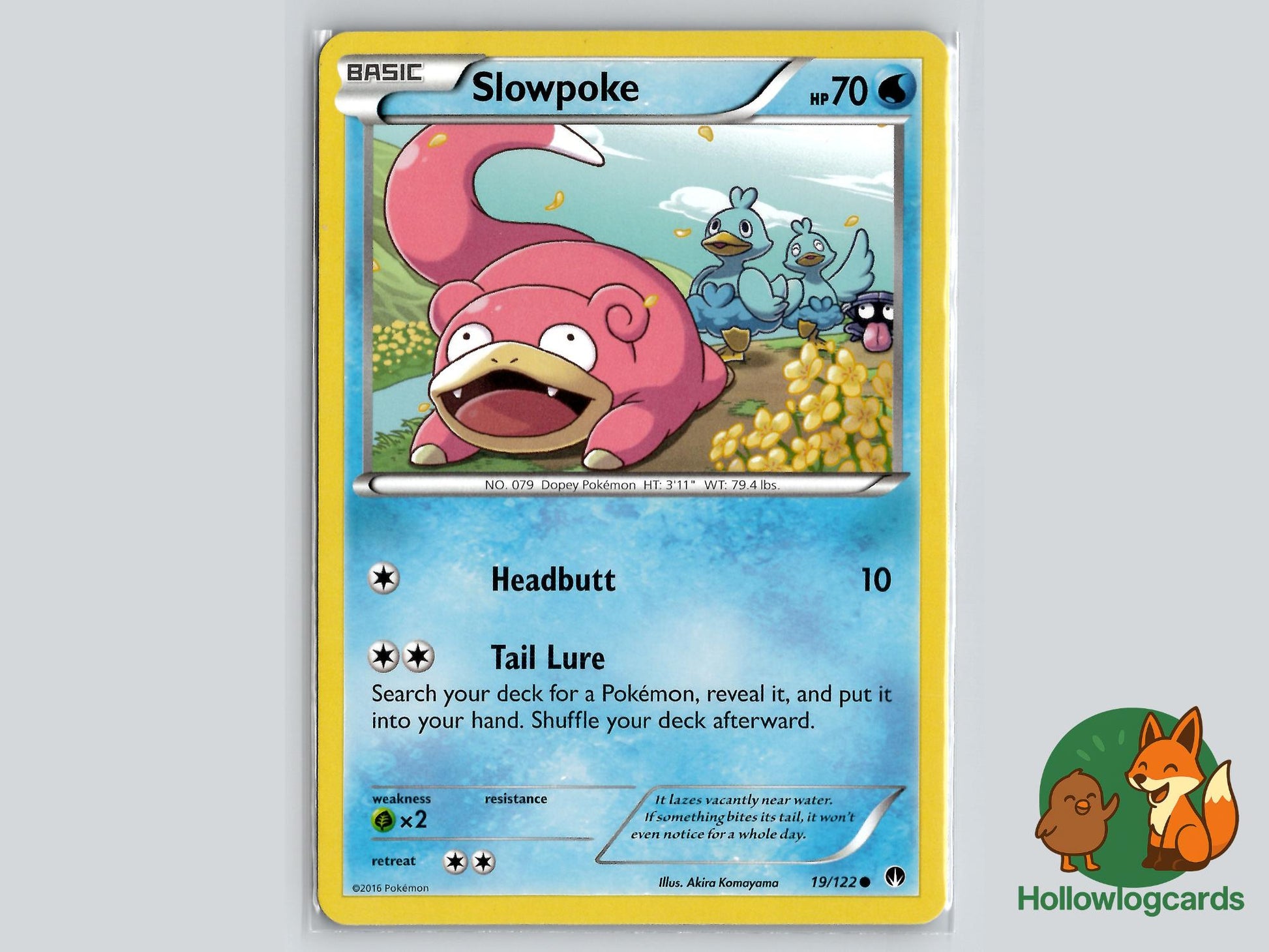 Slowpoke (19/122) - BREAKpoint Pokémon Card