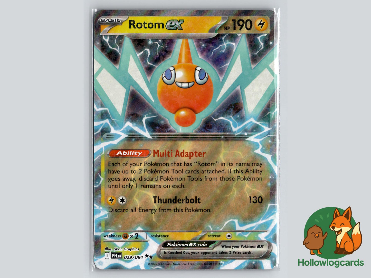 Rotom (029/094) - Phantasmal Flames Pokémon Card
