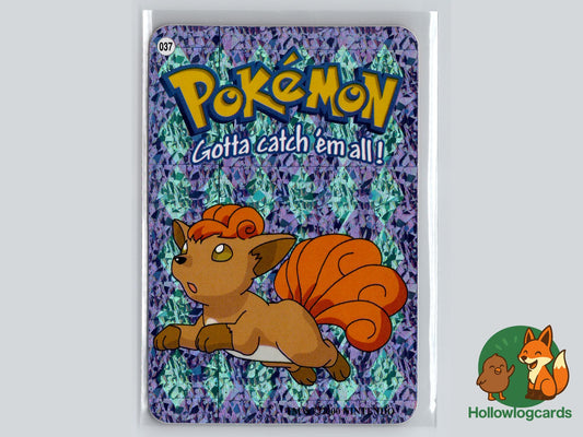 Vulpix #37- Jap Vending - Holo Prism Sticker