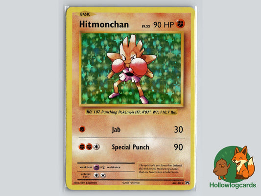 Hitmonchan (62/108) - Evolutions Pokémon Card