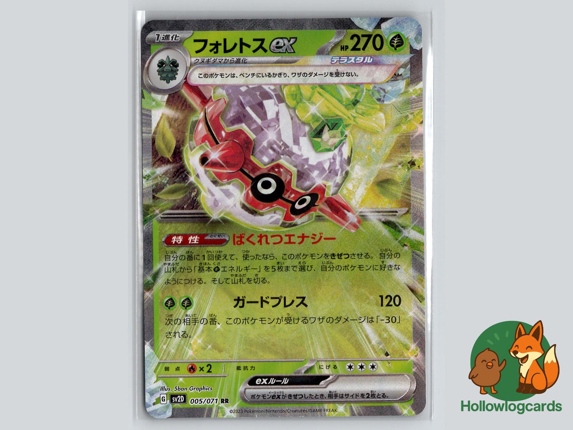 Forretress (005/071) - Clay Burst Pokémon Card