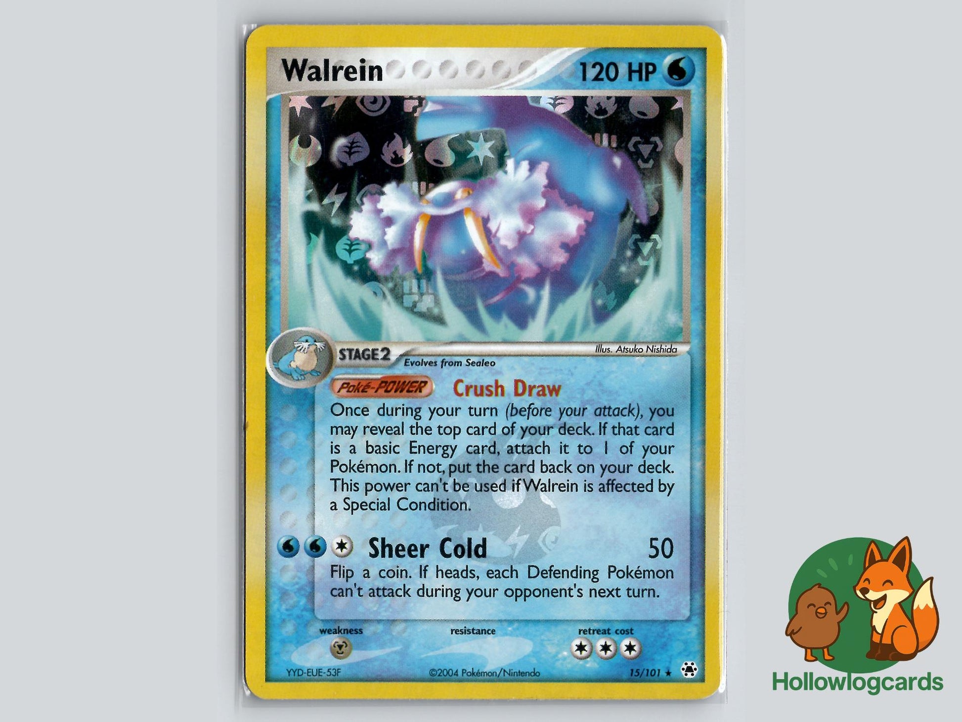 Walrein (15/101) - Hidden Legends Pokémon Card