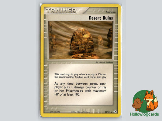 Desert Ruins (88/101) - Hidden Legends Pokémon Card